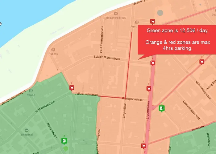 Close To Shops, Restaurants & The Knokke-Heist